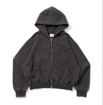 BLESSU 지퍼 후드티