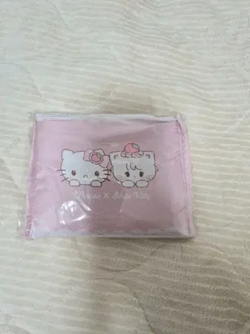 mikko x sanrio 무스 키티 에코 토트백