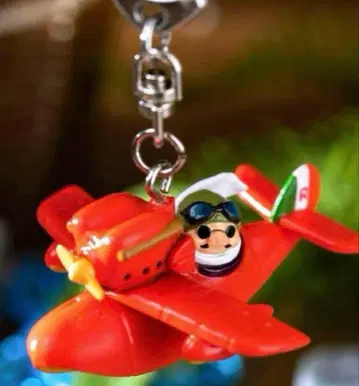 스튜디오 지브리 라스이치 붉은 돼지 키링 사보이아와 포르코