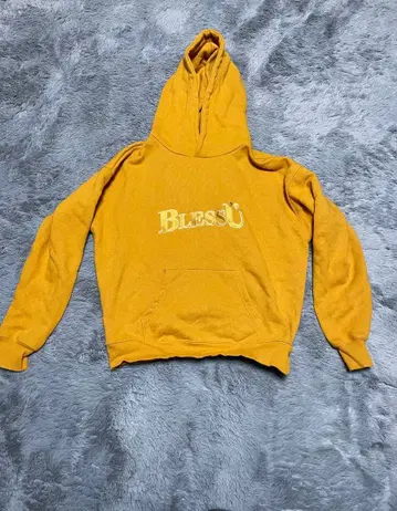 BlessU 블레스유 후드티 노랑