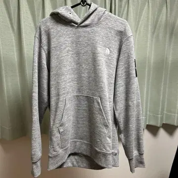 THE NORTH FACE 그레이 후드 부착 후드티