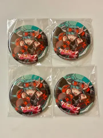 매지컬 미라이 2023 캔뱃지 하츠네 미쿠 4개 세트