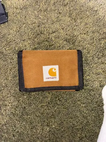 Carhartt 3단 폴더형 지갑 브라운