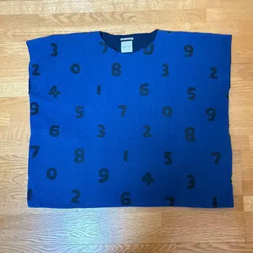 일본제 SOU 소우소우 사각의 옷 반팔 울 소스