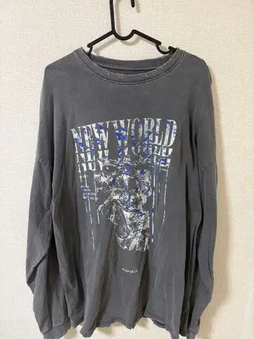 dankeschon 그레이 긴팔 티셔츠 L 사이즈