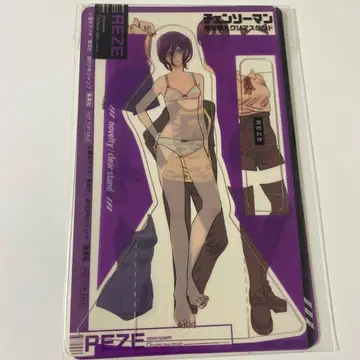 체인소맨 혜택 옷 갈아입기 클리어 스탠드 레제