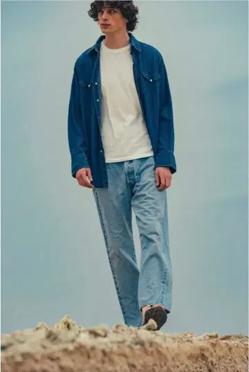 a.presse 아프레쎄 Washed Denim Pants