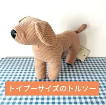 도그 토르소 마네킹 토이 푸들 개