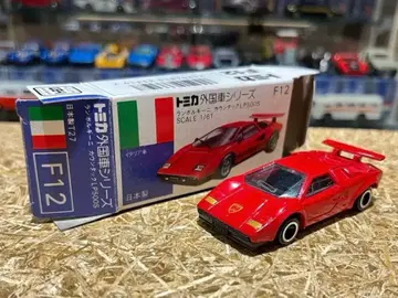 토미카 일본제 파랑 상자 F12 람보르기니 카운택 LP500S