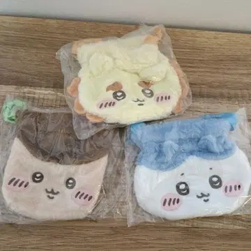 치이카와 (먼작귀) 얼굴 복조리 가챠 3종 세트