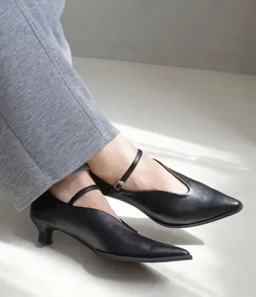 로우힐 스틸레토 멜리제인 펌프스