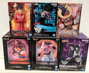 인기 애니메이션 원피스 드래곤볼 NARUTO 히로아카 피규어 6점