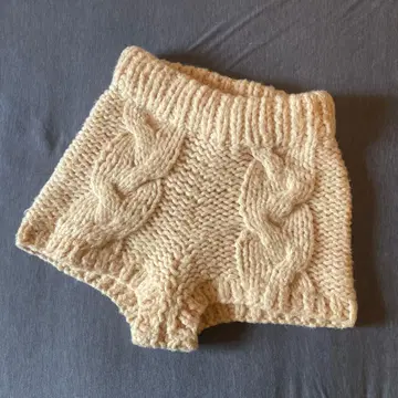 SeaRoomlynn Handmade 니트 케이블 숏팬츠