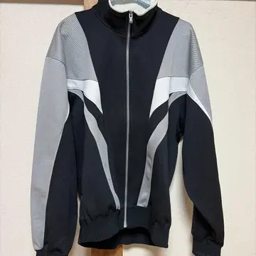 asics 블랙/그레이 집업 자켓 102