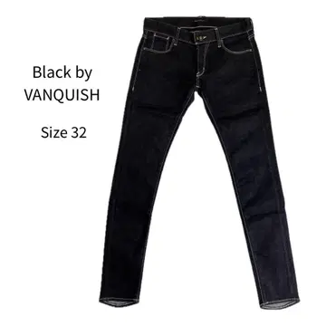 Black by VANQUISH 블랙 데님 32