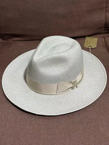 THE H.W.DOG&CO. 롱 브림 파나마 햇 38 사이즈 택 포함