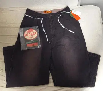 RED KAP 별주 SMU PT-38 2턱 배기 와이드 핏