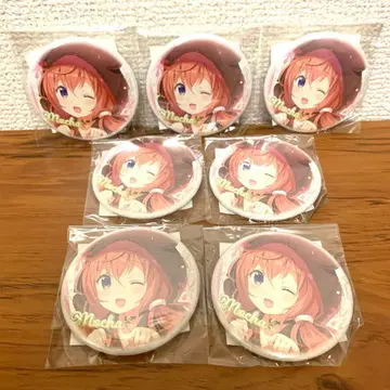 주문토끼 모카 도쿄 애니메이션 센터 캔뱃지 복권 7개