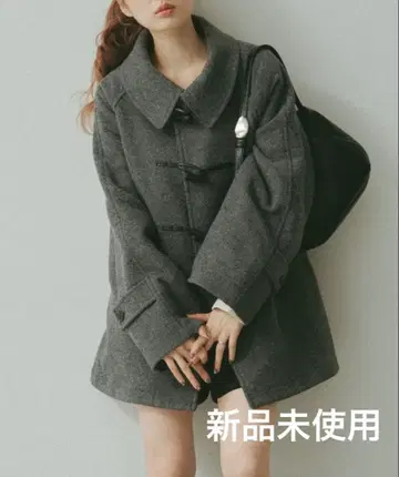 [ 택 포함 새상품 ] Kastane 더플 플레어 코트