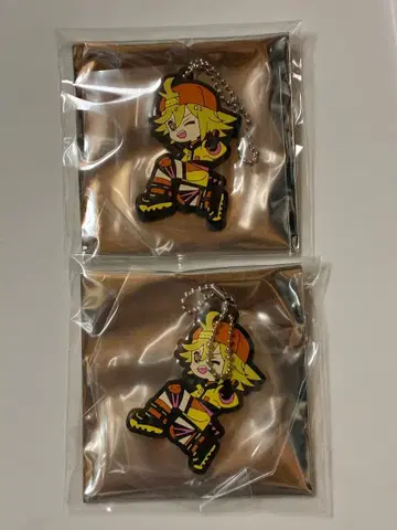 매지컬 미라이 2023 러버 키링 카가미네 렌 2개 세트