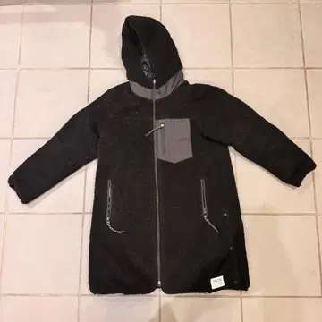 [ SHIPS 별주 ] TAION 보아 x 다운 리버서블 코트 블랙 검정