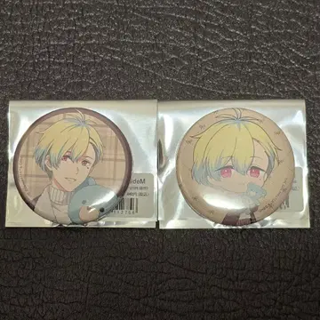 아이돌 마스터 SideM 마루이 캔뱃지 2종 세트 하나조노 모모토