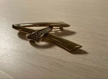 242 빈티지 PANETTA 리본형 브로치 액세서리 코사지