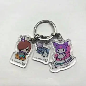 야바이T셔츠야상 코야마 타쿠야 쿠로미 산리오 콜라보 아크릴 키링