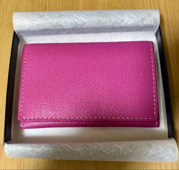 ASHFORD 명함지갑 핑크