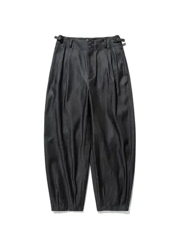 IRENISA DENIM VOLUME JOGGER PANTS for+81