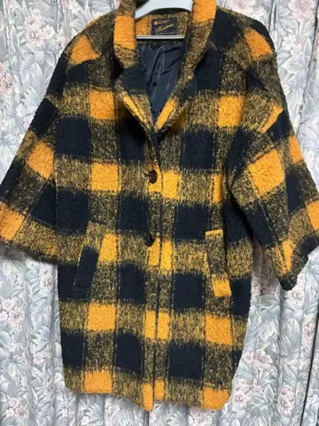 Kastane 체스터 코트 체크 무늬