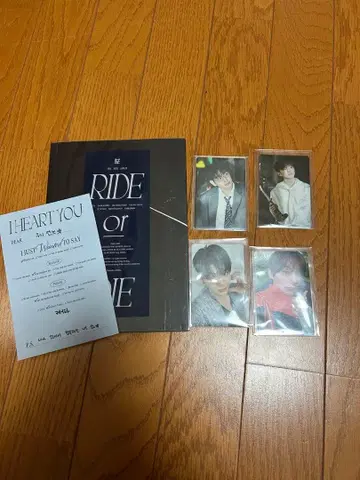 EVNNE RIDE or DIE CD 앨범 랜덤 트레이딩 카드 포함