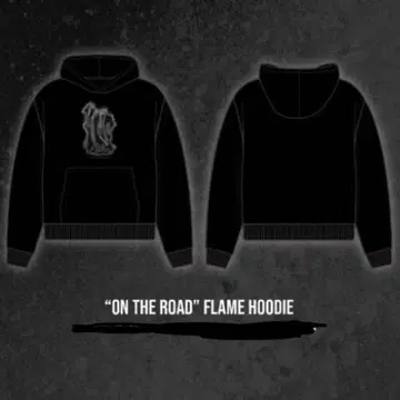 T-Pablow ON THE ROAD FLAME HOODIE