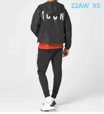 dsquared 아이콘 스프레이 나일론 자켓