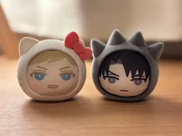 진격의 거인 만주 니기니기 마스코트 리바이 엘빈 산리오