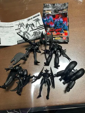 진 겟타로보 지구 최후의 날 블랙 버전 전 5종 세트