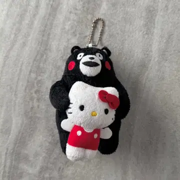 레어! 쿠마몬 헬로키티 봉제 인형 스트랩 쿠마몬 봉제 인형