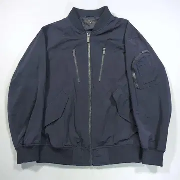 유니클로 +J 질 샌더 오버 사이즈 블루종 MA-1 M