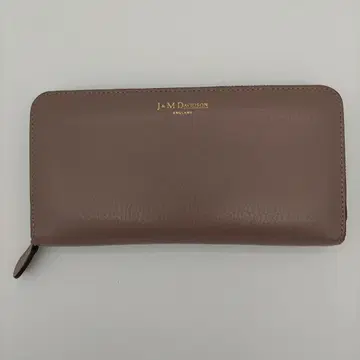 J&MDavidson 제이&엠 데이비드슨 장지갑 베이지 계열 가죽