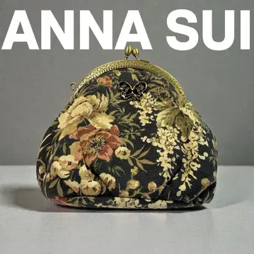 안나수이 꽃무늬 가마구치 파우치 안나수이 익명 배송