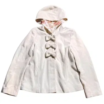 LIZLISA 리본 코트 꽃무늬 리즈리사 지뢰