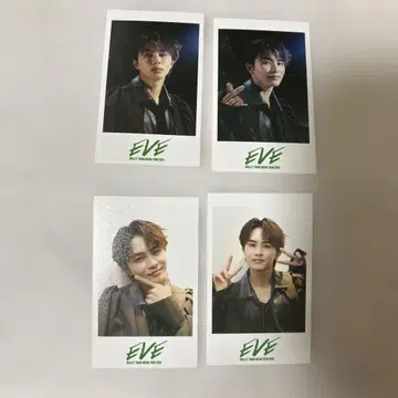 EVE 초특급 타쿠야 미니 사진 컴플리트 4장 세트