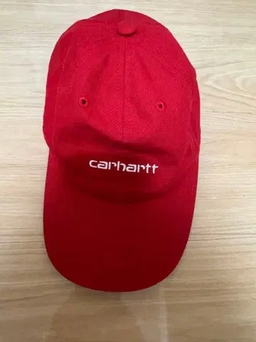 Carhartt 빨간색 캡