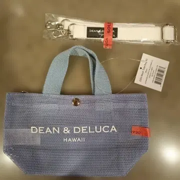 DEAN & DELUCA 미니 토트백 블루