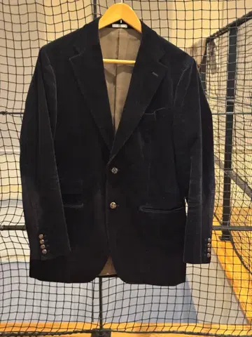 슈트 셀렉트 코듀로이 자켓 블랙