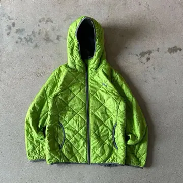 puma 패딩 자켓 라임 그린 y2k 몽벨 다운 자켓