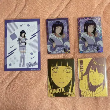 NARUTO 모닝 황금 카드 컬렉션 휴우가 히나타