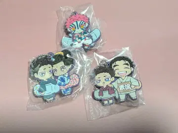 귀멸의 칼날 캐릭터 반쵸코 무한성편 아카자 코하쿠 렌세츠 케이조 세트