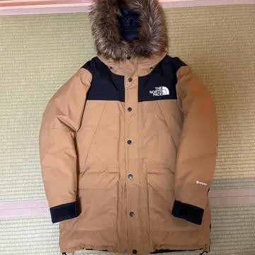 THE NORTH FACE 마운틴 다운 자켓 코트 후드 부착