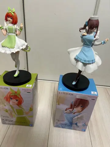 5등분의 신부 요츠바 미쿠 피규어 낱개 판매 가능
